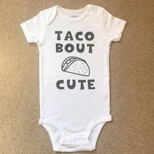 Taco ‘bout cute! Onesie Size 12 months